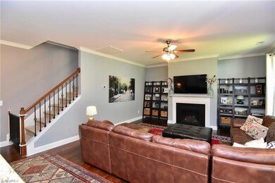 Living Room with fireplace!