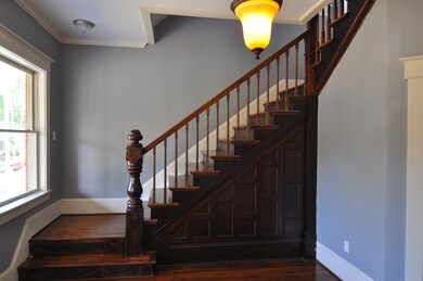 Staircase-original woodwork