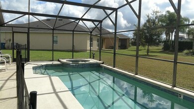 Screened Enclosed South Facing Heated Pool & Spa