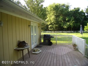 Back porch deck