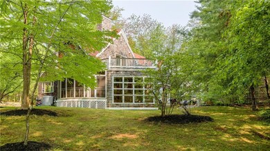 Backyard and side exterior including...