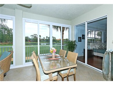 Glassed in Lanai with Golf & Lake Views