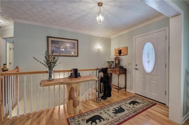 The stairs lead to the lower level.