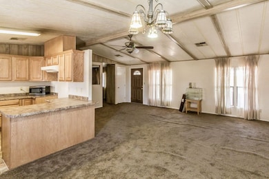 Dining-kitchen-living rm