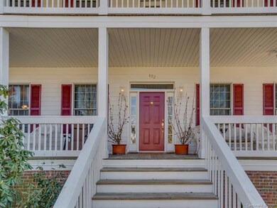 Welcoming Covered Front Porch