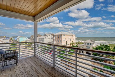 Ocean-side porch off Living Room