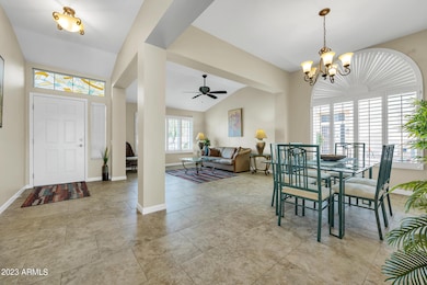 Front Entry and Living/Dining Room