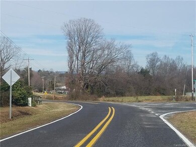 View driving down Trivette Road showing Mountain v