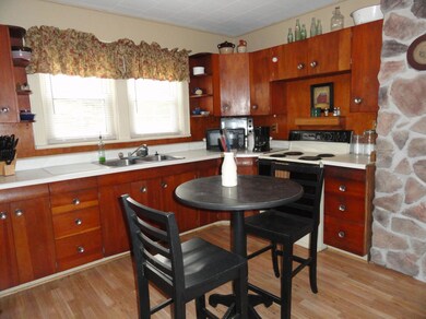 One side of kitchen