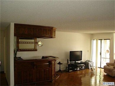 Family room with bar