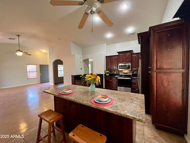 Kitchen & Island open to Great Room