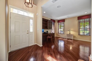 Foyer into the Living Room