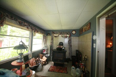Heated Room with wood stove