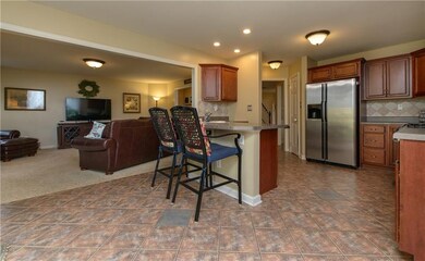Kitchen is perfect parties... spacious and open