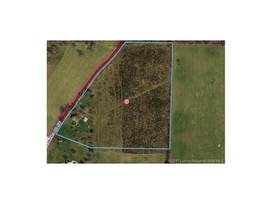 Aerial view of the property