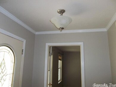 Entry Way has a New Light Fixture & New Paint!