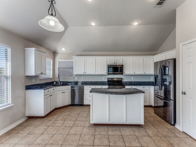 Well-equipped kitchen with new appliances