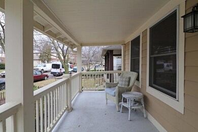 Covered front Porch