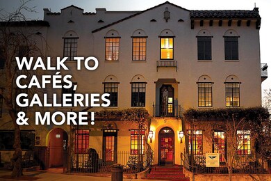 Walk to Cafes and Galleries