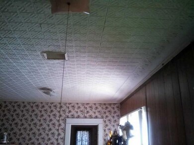 Interior Space/Layout. Tin ceilings