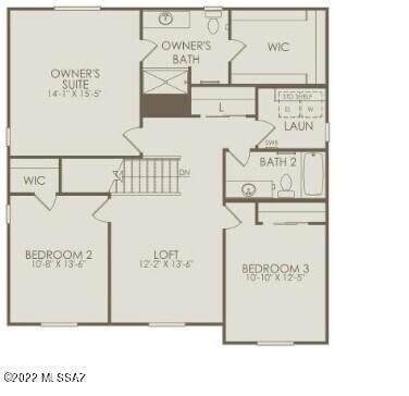 Floor Plan - 2nd Story