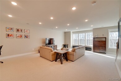 Another angle of the spacious living room, so much