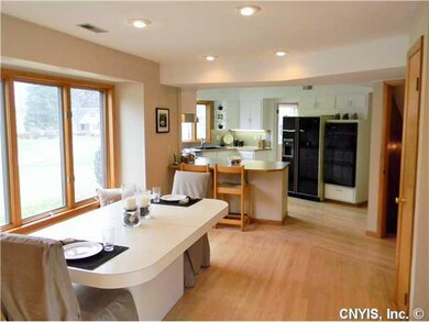 Kitchen. Huge Open Eat In Kitchen offers a large b