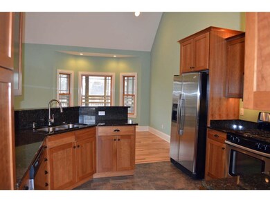 Kitchen with Cherry Cabinets