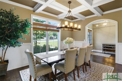 Formal Dining Room ~ Coffered Ceiling