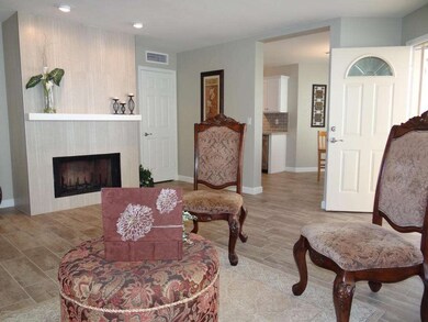 living room to kitchen