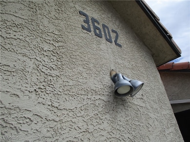 Exterior view of a surveillance system and stucco siding