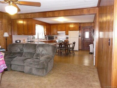 Open Family Room and Kitchen/Dining Area.