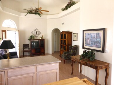 Kitchen into Great Room