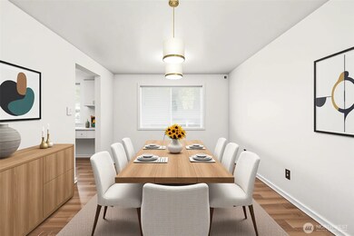 AI Virtually Staged  Dining room
