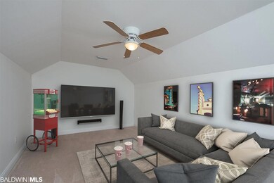 Wonderful Media Area! Virtually Staged