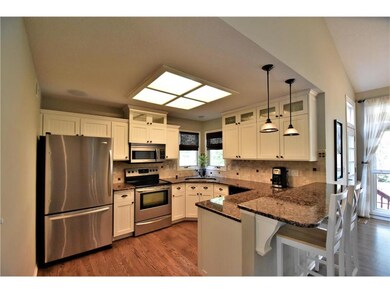 Updated Kitchen with stylish cabinets and granite 