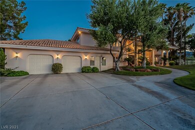 Extended driveway front