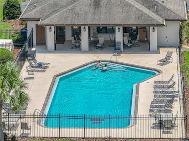 Community pool and clubhouse