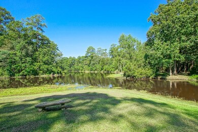 Lake within subdivision