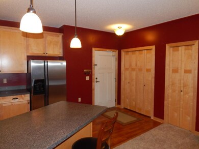 Entry with hardwood Flooring