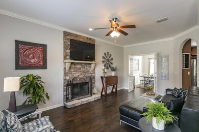 Gorgeous fireplace
