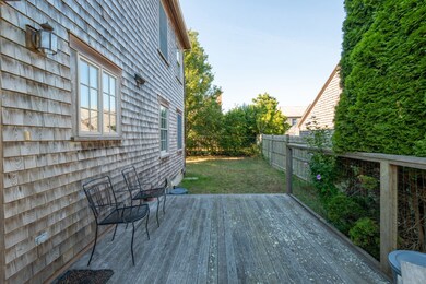 Back deck.
