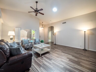 Living room at entry