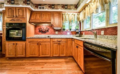 Kitchen is fully equipped with electric cook top, 