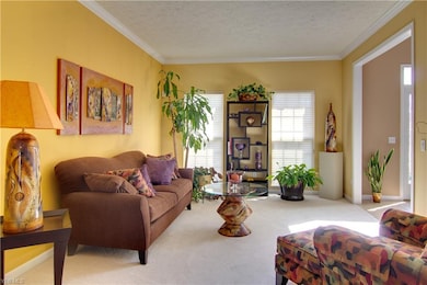 Two large windows anchor the room and allow plenty