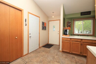 Entry from garage