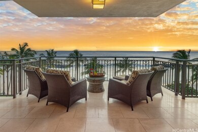 Spectacular sunset from lanai