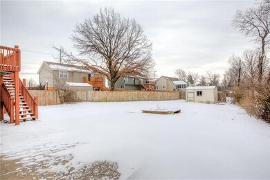 Large Back Yard with Storage Shed