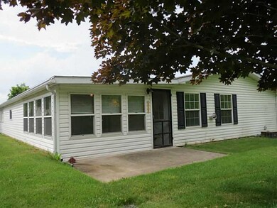 Exterior Back. Back yard is large enough for a gar