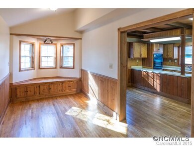 Dining room window seat